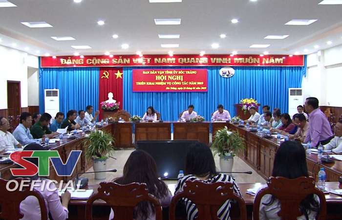 Ban Dân vận Tỉnh ủy Sóc Trăng triển khai nhiệm vụ năm 2019