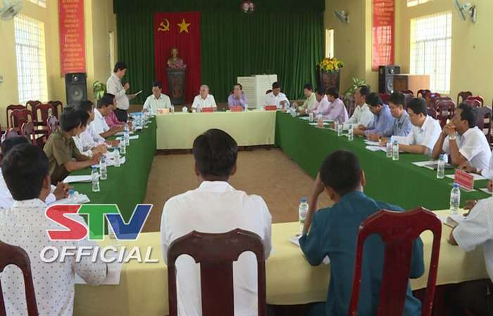 Bí thư Tỉnh ủy Phan Văn Sáu kiểm tra nông thôn mới xã Viên Bình