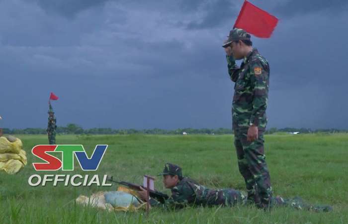 Biên phòng Sóc Trăng kiểm tra bắn đạn thật năm 2018