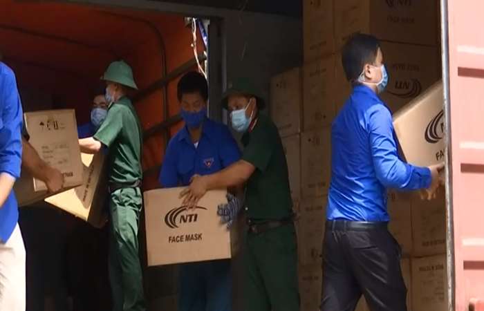 Bộ Y tế đã vận chuyến đợt hàng thứ 2 đến kho tiền phương