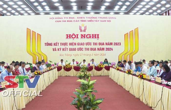 Các tỉnh Miền Tây Nam Bộ ký kết giao ước thi đua năm 2024