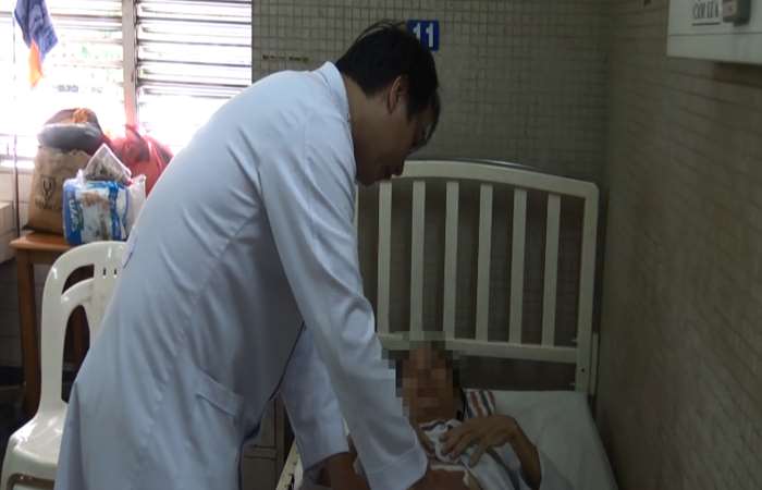 Cắt bỏ khối u hơn 7kg trong bụng bệnh nhân 60 tuổi