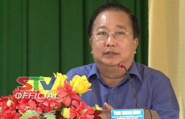 Chủ tịch UBND tỉnh Sóc Trăng tiếp xúc cử tri huyện Trần Đề