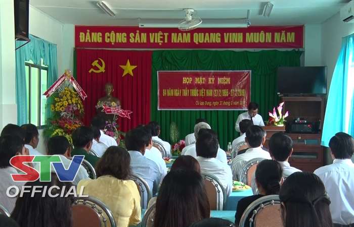 Cù Lao Dung họp mặt kỷ niệm ngày Thầy thuốc Việt Nam  