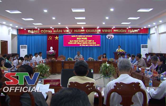 Đảng uỷ Khối các Cơ quan tổng kết hoạt động năm 2018