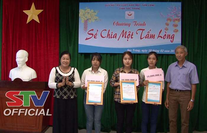 Gần 100 triệu đồng hỗ trợ học sinh, sinh viên, người lao động