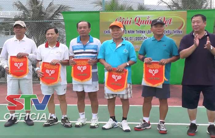 Giải quần vợt kỷ niệm 10 năm thành lập huyện Châu Thành