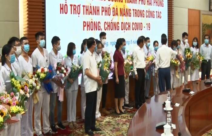 Hải Phòng chi viện y tế hỗ trợ Đà Nẵng chống dịch COVID-19