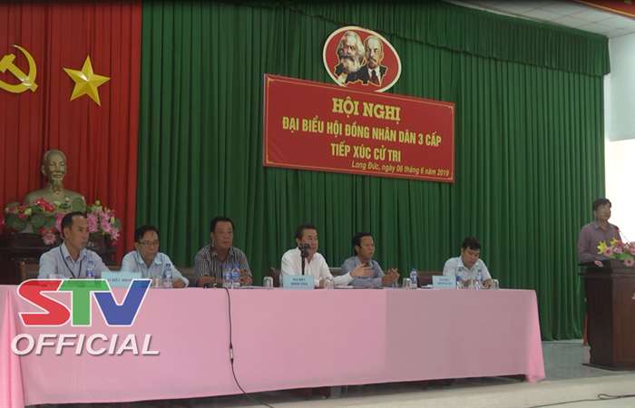 HĐND 3 cấp huyện Long Phú tiếp xúc cử tri