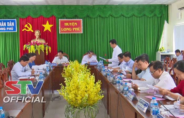 HĐND tỉnh Sóc Trăng giám sát việc tổ chức và hoạt động của HĐND huyện Long Phú 