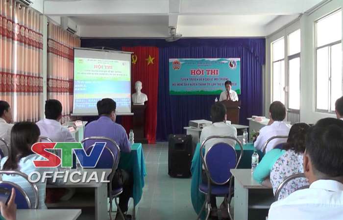 Hội thi “tuyên truyền viên giỏi về môi trường”