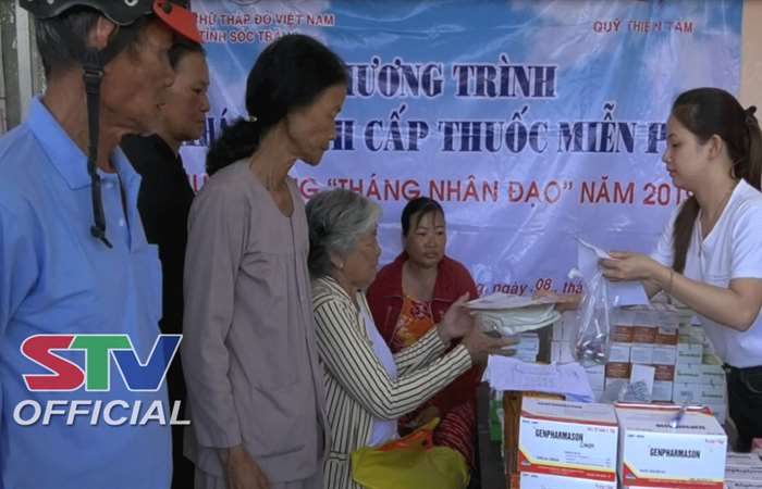 Kế Sách: Khám bệnh cấp thuốc cho bệnh nhân nghèo xã An Mỹ