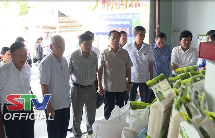  Lãnh đạo Tỉnh ủy Sóc Trăng khảo sát sản phẩm OCOP huyện Thạnh Trị