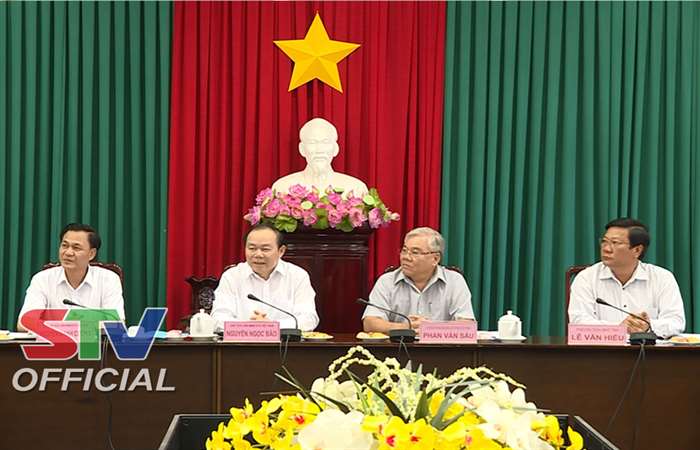 Lãnh đạo UBND tỉnh làm việc với Liên minh Hợp tác xã Việt Nam.