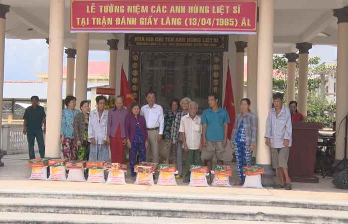 Vĩnh Châu: Lễ dâng hương tưởng niệm các anh hùng Liệt sĩ hy sinh trong trận đánh Giầy Lăng