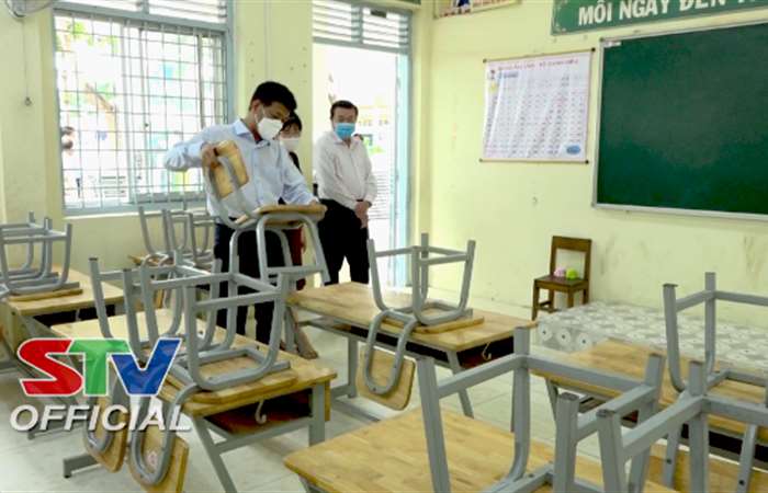 Long Phú chuẩn bị tốt các điều kiện cho năm học mới 2021-2022
