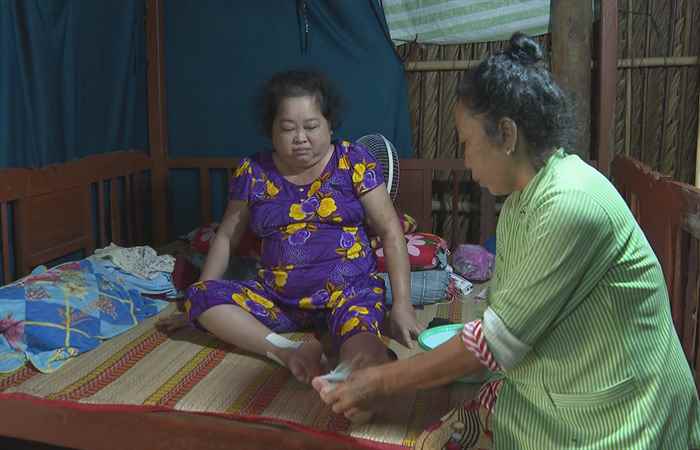  Hoàn cảnh 2 mẹ con chị Phạm Thị Nguyệt ở xã Thạnh Thới Thuận, huyện Trần Đề cần được giúp đỡ (14-06-2023)