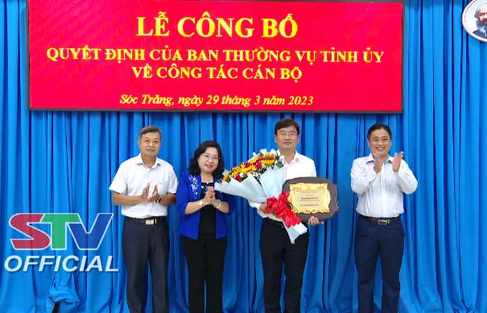 Ông Lâm Tiến Thạch giữ chức Bí thư Huyện uỷ Long Phú