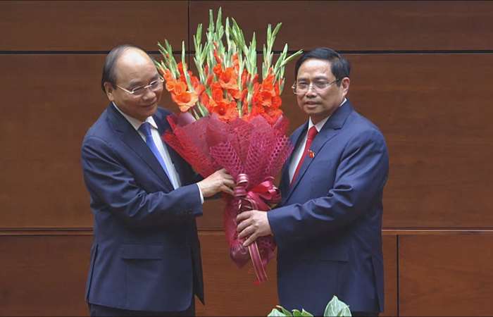 Ông Phạm Minh Chính được bầu giữ chức Thủ tướng Chính phủ