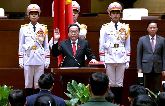 Ông Trần Thanh Mẫn được bầu làm Chủ tịch Quốc hội nước Cộng hòa xã hội Chủ nghĩa Việt Nam