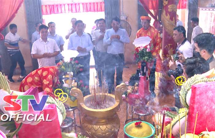 Lễ hội Nghinh Ông tại huyện Trần Đề