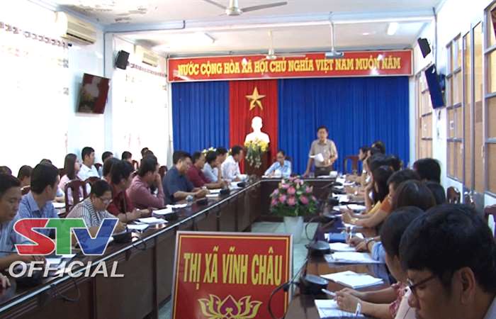 Sở GD&ĐT Sóc Trăng kiểm tra công tác chuẩn bị kỳ thi THPT quốc gia năm 2019 ở Vĩnh Châu