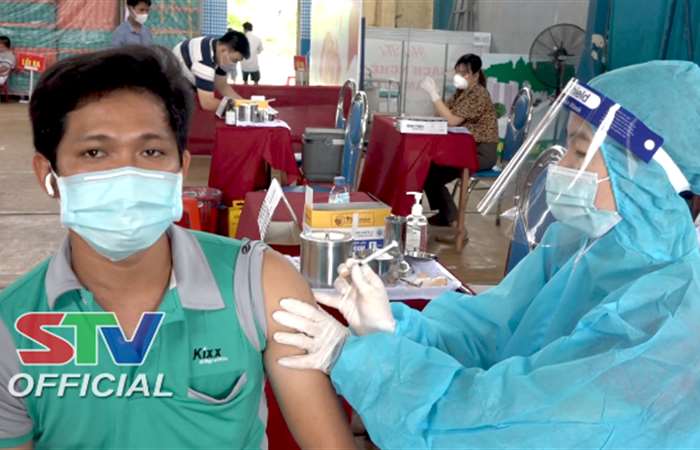 Sở Y tế Sóc Trăng phân bổ cho thành phố Sóc Trăng 1.800 liều vaccine