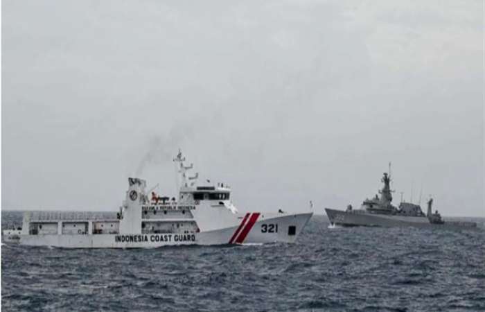 Tàu Trung Quốc tiếp tục xâm phạm EEZ Indonesia