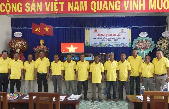 Vĩnh Châu: Thành lập Hợp tác xã nông sản sạch Phong Phú 
