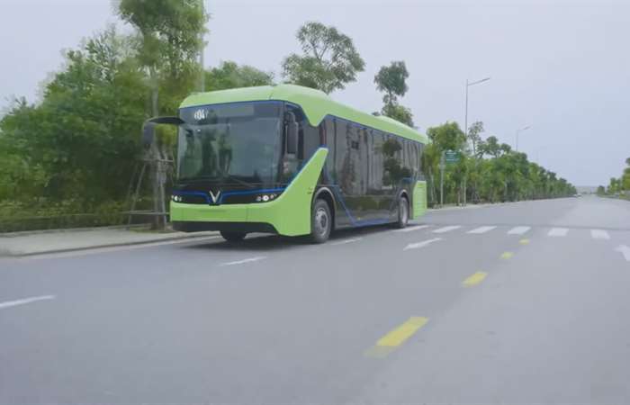 Thành phố Hồ Chí Minh được thí điểm xe Buýt điện