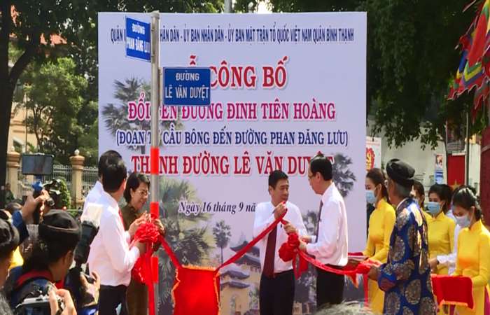 Thành phố Hồ Chí Minh ra mắt đường Lê Văn Duyệt
