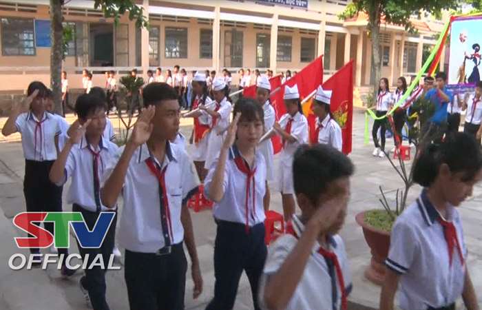Thanh Thiếu nhi huyện Trần Đề phấn đấu trở thành cháu ngoan Bác Hồ