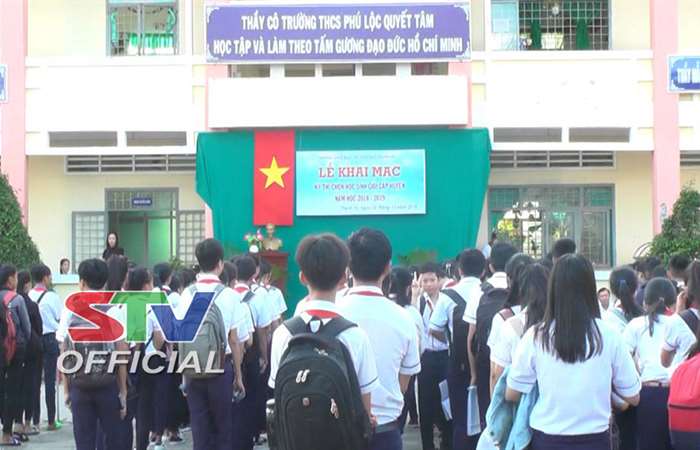 Thạnh Trị tổ chức kỳ thi học sinh giỏi cấp huyện