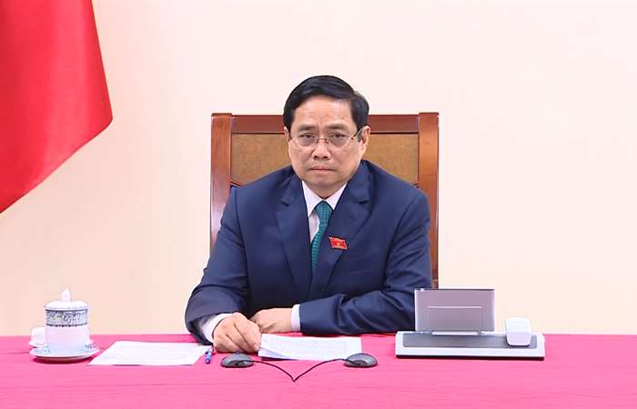 Thủ tướng Lào chúc mừng tân Thủ tướng Phạm Minh Chính
