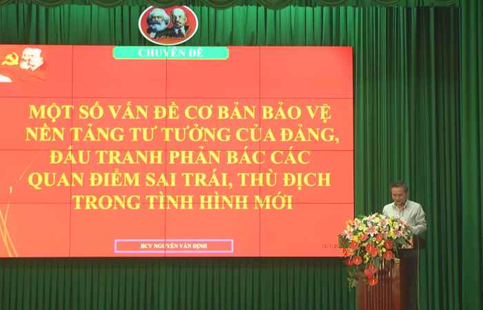 Tập huấn, bồi dưỡng báo cáo viên, tuyên truyền viên, cộng tác viên Ban Chỉ đạo 35