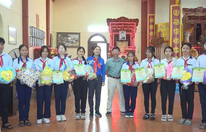 Hội đồng Đội huyện Mỹ Xuyên kỷ niệm 65 năm phong trào Kế hoạch nhỏ