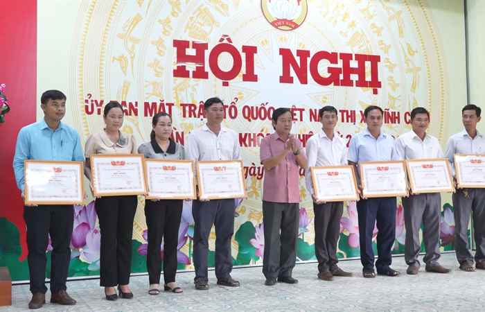 Vĩnh Châu: Uỷ ban Mặt trận Tổ quốc Việt Nam tổng kết năm 2023