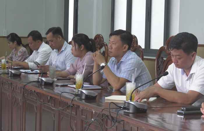 Huyện Châu Thành làm việc với Tổng CTCP Nghiên cứu và Phát triển canh tác xanh Hoàn cầu, Thành phố Cần Thơ