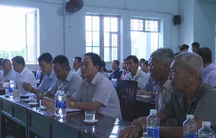 Đại biểu HĐND tiếp xúc cử tri xã Hồ Đắc Kiện và xã Phú Tâm, huyện Châu Thành