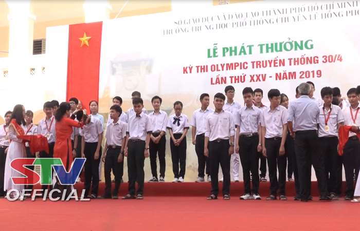 Trường chuyên Nguyễn Thị Minh Khai đạt 28 huy chương tại kỳ thi Olympic 30-4 lần thứ 25
