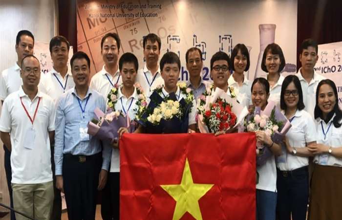 Việt Nam giành 4 Huy chương Vàng Olympic Hóa học Quốc tế 2020