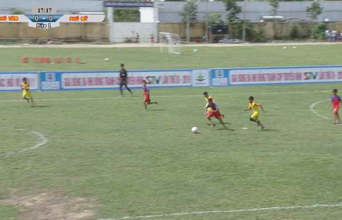 Vòng bảng Bóng đá Nhi đông tranh CUP STV Đội Phú Tâm Vs Phú Mỹ hiệp 2 23-06-2019