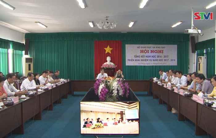 Hội nghị trực tuyến toàn quốc triển khai nhiệm vụ năm học 2017-2018