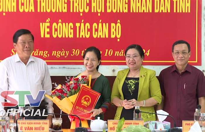 Bà Hồ Ngọc Khánh Linh giữ chức Phó Chánh Văn phòng Đoàn ĐBQH tỉnh Sóc Trăng