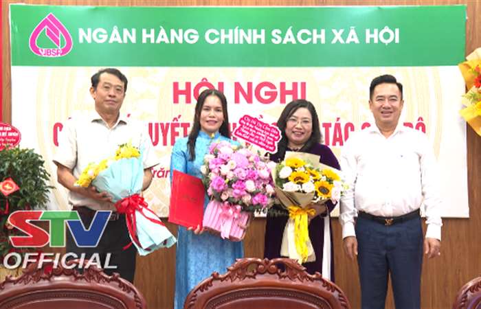 Bà Trịnh Bích Tuyền được bổ nhiệm giữ chức vụ Giám đốc Ngân hàng CSXH tỉnh Sóc Trăng 