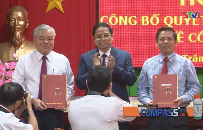 Ban chấp hành Đảng bộ tỉnh Sóc Trăng: hội nghị công bố quyết định của Bộ chính trị về công tác cán bộ.