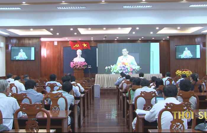 Ban Tuyên giáo Tỉnh ủy Sóc Trăng:  Hội nghị Báo cáo viên trực tuyến tháng 7   
