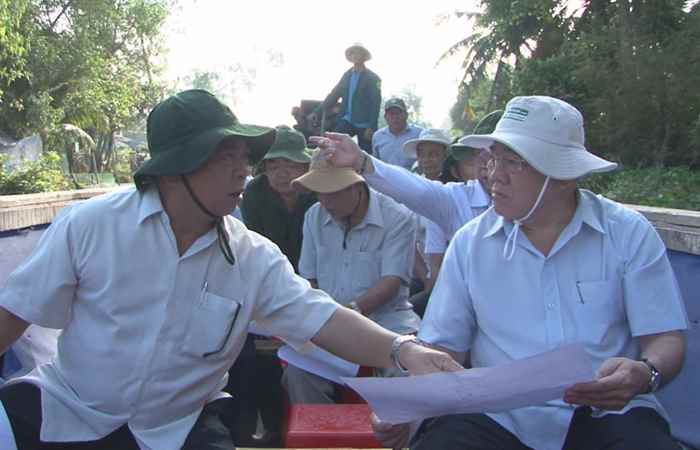 Bí thư Tỉnh ủy Sóc Trăng đến khảo sát phân trường Phú Lợi huyện Châu Thành