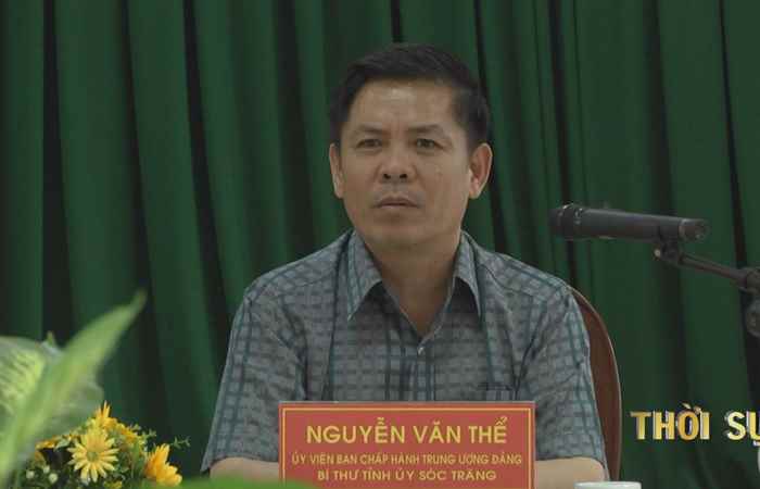 Bí thư Tỉnh ủy Sóc Trăng làm việc với Ban Thường vụ Huyện ủy Kế Sách 
