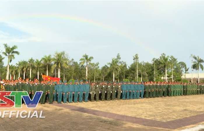 Bộ Chỉ huy Quân sự tỉnh Sóc Trăng tổ chức Lễ tuyên thệ chiến sĩ mới nhập ngũ năm 2025